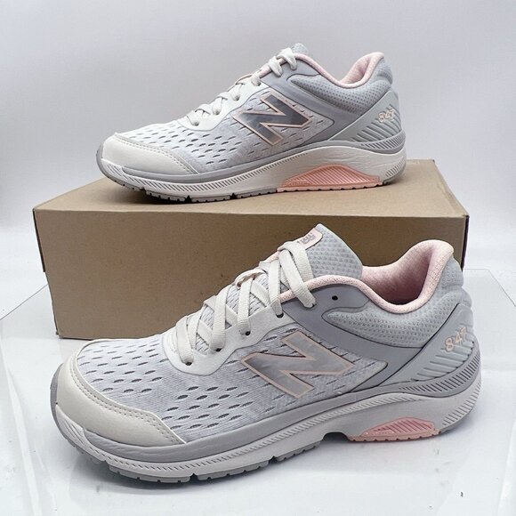 New Balance 847 V4 Walking Shoes Sneakers Grey Pink Womens US 10 AA - Picture 2 of 12